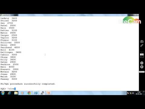Pl/SQL - For Loop Saurabh