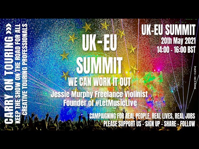 7 - Jessie Murphy Freelance Violinist - Founder of #LetMusicLive - COT UK  EU Summit 