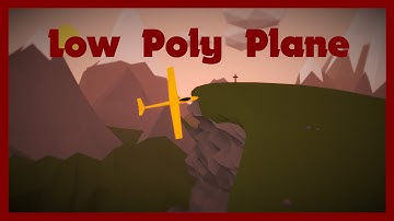 BLENDER Modeling Timelapse Low Poly Plane | NightSoundGames |