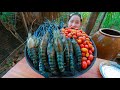 Cooking River Prawn Stir Fry Cherry Tomato - Cooking With Sros