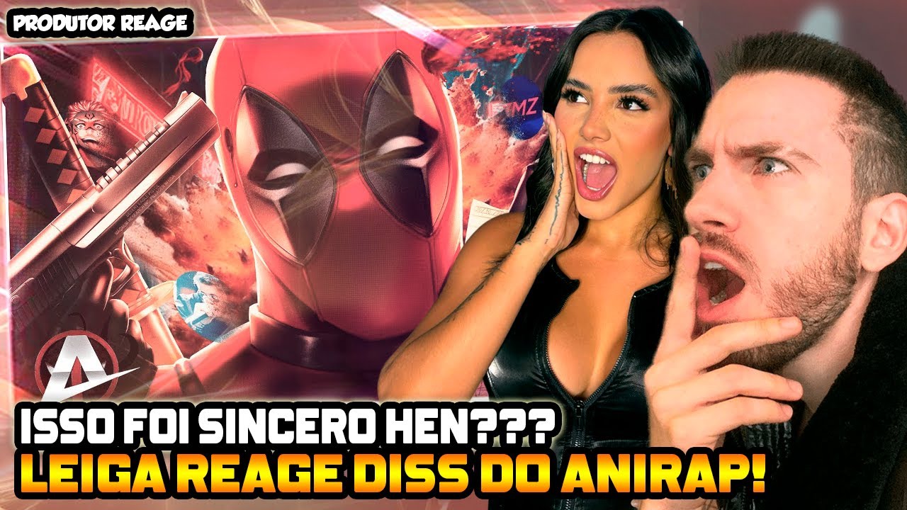 LEIGA REAGE ♪ Deadpool (Finge que é Jujutsu) | Ado ado ado | AniRap (REACT, ANÁLISE)