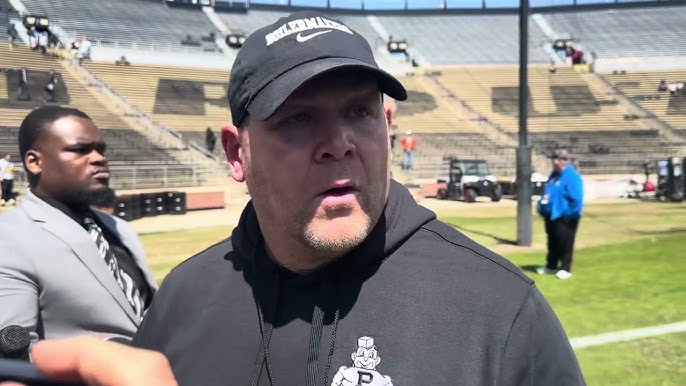 Purdue head coach Barry Odom after spring showcase, portal opening next  week and more - YouTube