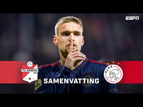 ? Doelpuntrijk duel met knotsgekke ontknoping! ? | Samenvatting FC Emmen - Ajax