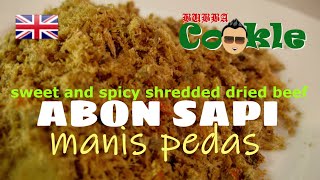 Download Lagu [EN] Recipe ABON SAPI - Indonesian spicy sweet shredded dried beef MP3