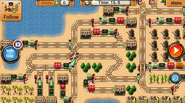 Rail Maze 2 Unstoppable Gameplay - Train Puzzle Game - Android Gameplay #2135