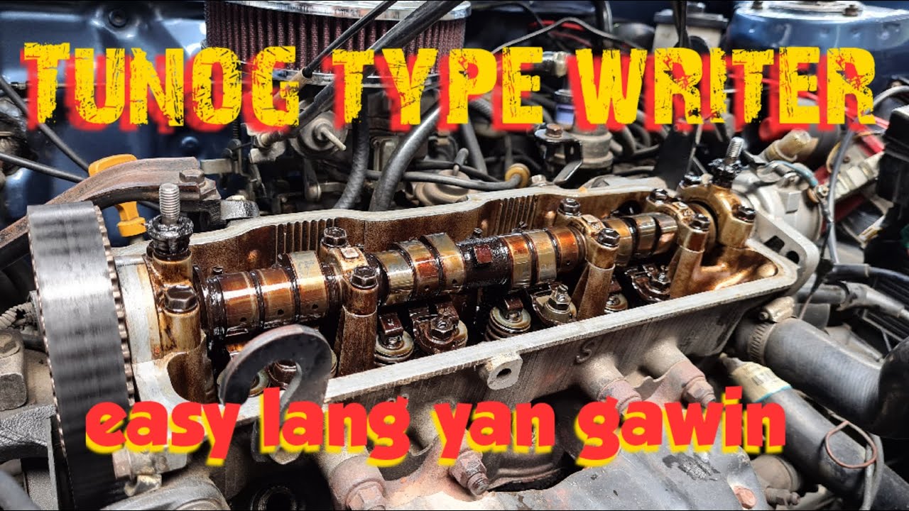 tunog type writer na makina easy lang yan gawin | iba't ibang teknik sa pagadjust ng valve clearance
