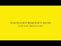 528 Hz Solfeggio Frequency | Pure Tone | Brown Noise | Repairs DNA, Brings Transformation