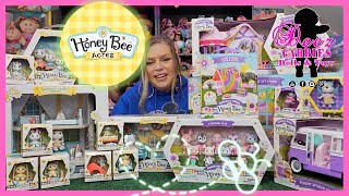 Honey Bee Acres families, cottage, Rainbow Ridge art Studio unboxing Review #toys #collection