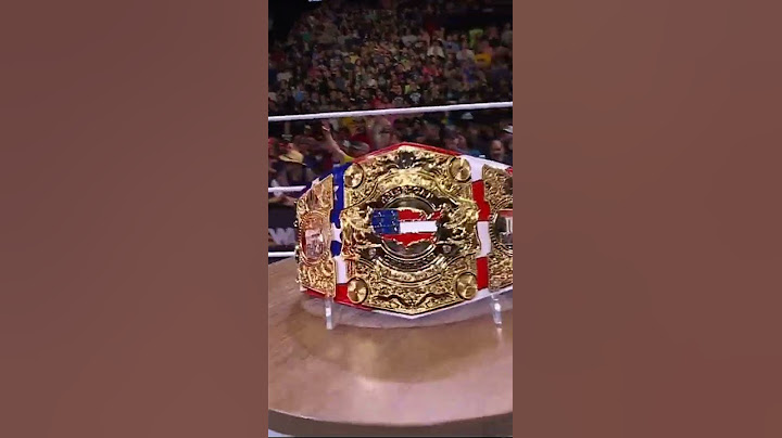 #MJF unveiling the American Championship during #AEWDynamite!