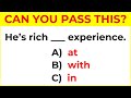 English Grammar Test: Can You Pass This Test?