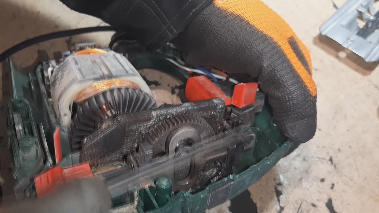 Лобзик BOSCH PST 650 большой люфт штока. - YouTube