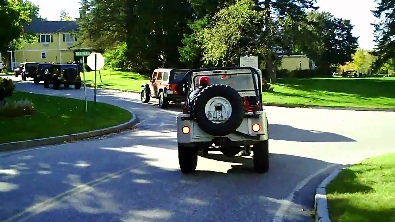 Maine Mountain Jeep Jamboree Parade Bethel 2010 YouTube