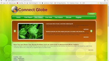 Connect Globe Using Java-1Crore Projects