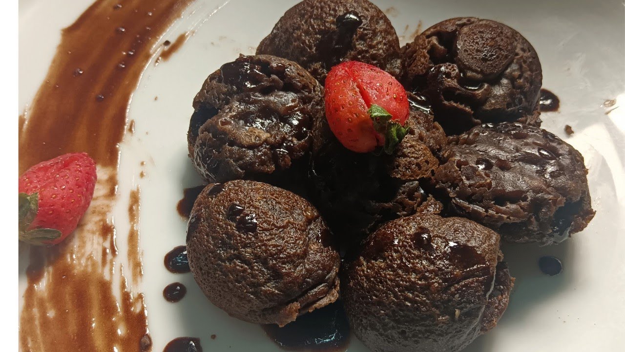 mini choco cake in appam pan no oven no egg no curd choco cake YouTube