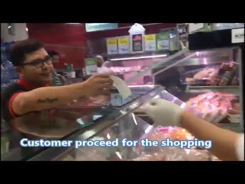 EaZy-Q Queue Management System for Hypermarket
