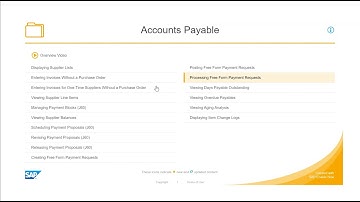 SAP FI S/4 Accounts Payable Tutorial (2024)