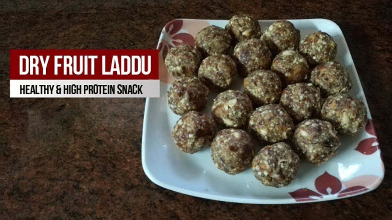 Healthy Dry Fruits Laddu Recipe with Honey & Dates for Kids & Pregnant
