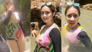 Nagita Hot News || Main di Air Terjun, Nagita Pamerkan Body Goals, Moment liburan Tahun lalu