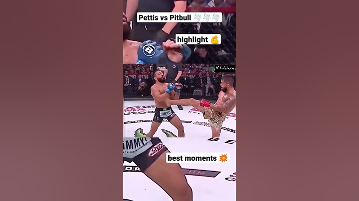 Pettis vs Pitbull/ Bellator 297/ best moments/ highlight/