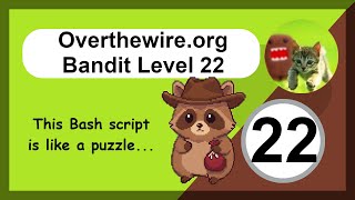 What is $MYTARGET - Overthewire - Bandit - Level 22 - Linux Cronjobs