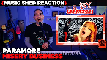 Music Teacher REACTS | Paramore "Misery Business" | 6 BY | MUSIC SHED EP232