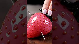 Glass fruit ASMR 🍓 | Big Iron Knife ASMR |#asmr#visiontales