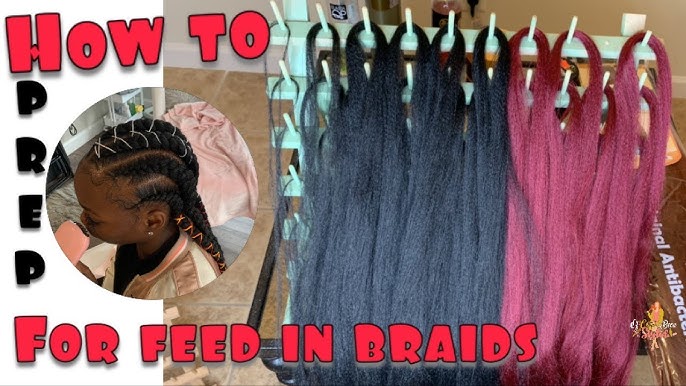 30. HAIR PREP for Feed-in Braids - GENIUS & SIMPLE 