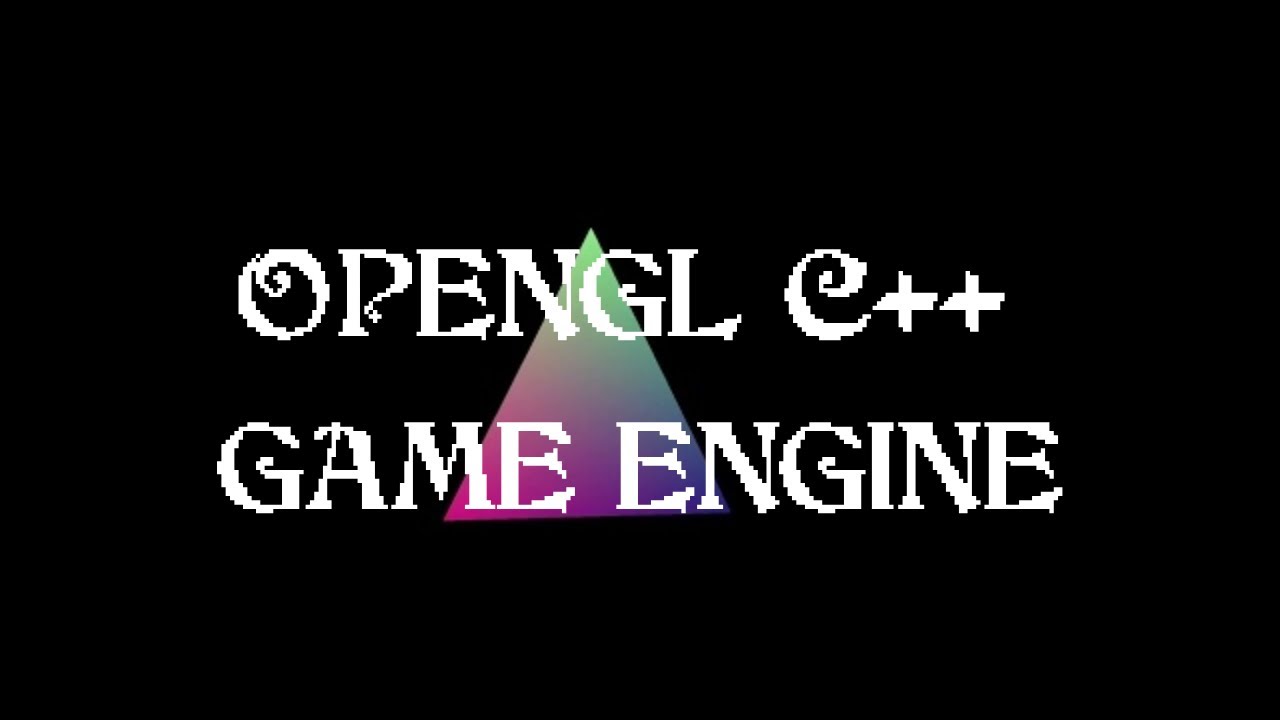 OpenGL C++ Game engine test - YouTube