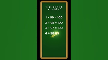 The Genius Trick to Add 1–100 in Seconds 🤯 (Gauss Method) | Math Trick 2