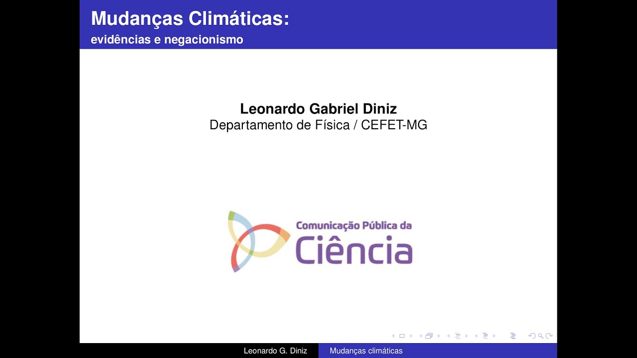 Mudanças Climáticas: evidências e negacionismo
