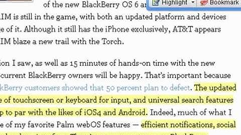 RIM announces BlackBerry 6 operating system