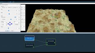 How to compose two terrains in Instant Terra