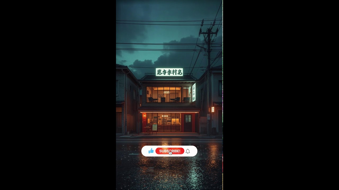 Late Night Coffee in Tokyo 🌙 Lofi Beats + Rain Ambience (Live Stream)