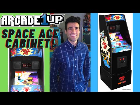 ARCADE1UP SPACE ACE CABINET CES 2021 from Brick Rod