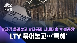 서민들은 'LTV 규제' 받는데…국토부·금융위 기관들 '그들만의 대출' / JTBC 뉴스룸