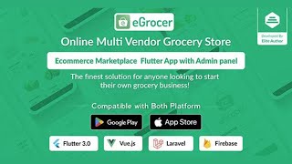 eGrocer - Online Multi Vendor Grocery Store, eCommerce Marketplace Flutter Full App with Admin Panel screenshot 5