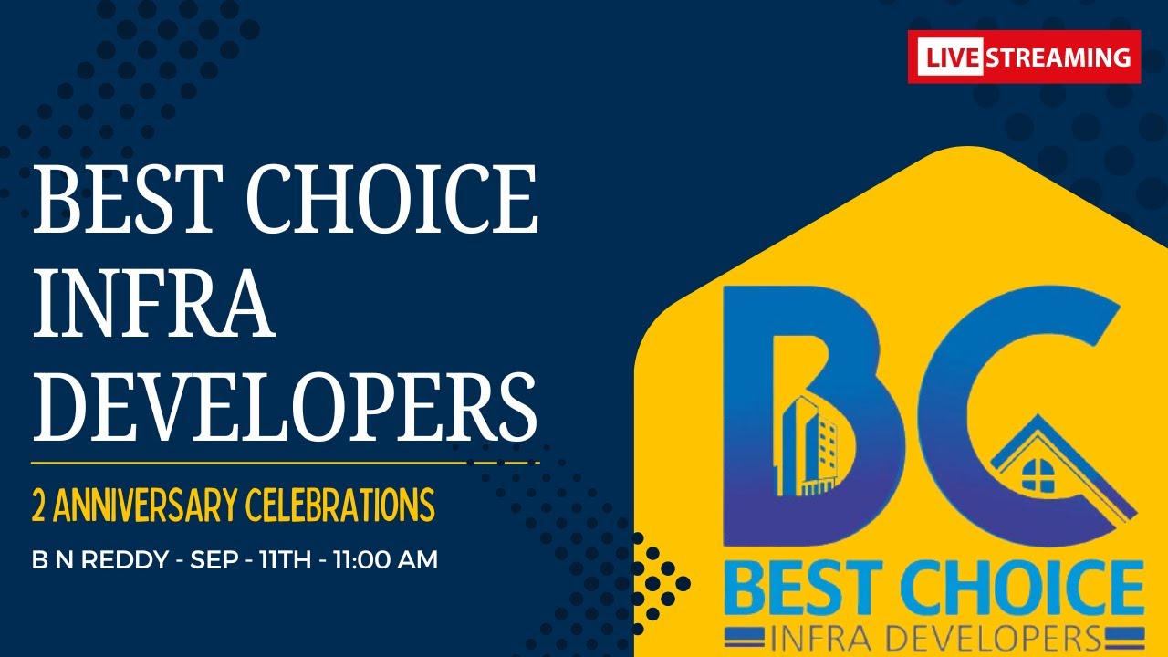 2nd Anniversary Celebrations at Best Choice Infra Developers  || VK || CHANNEL || ...