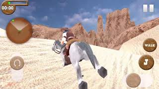 Cưỡi ngựa cao bồi cực chất - Kẻ săn tiền thưởng |  Extreme Cowboy Horse Riding Simulator | IOS screenshot 1