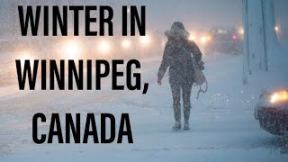 Winter In Canada | Winnipeg, Manitoba|The weather and the temperature| A good place to adapt ?