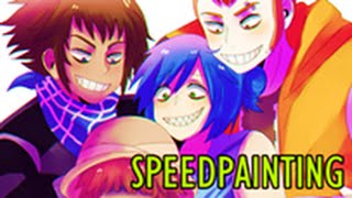 Video thumbnail of "【Nao】 Speedpaint - Nightmares with Loon #FNAFHS"