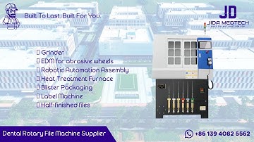 Discover the Future of Root Canal File Manufacturing with Jida Medtech