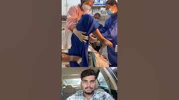 Thumbnail of A Young lady giving Birth to new born twins 💕 #shorts #new #mbbs