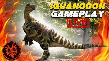IGUANODON GAMEPLAY! | Path of Titans New Dinosaur | LIVE