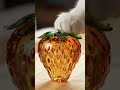 😺🔪🍓Cutest Cat  in the World slicing Fruit Glass 🍓🍍🍎 #glassfruit #asmr #asmrvideo #catlover #catfunny