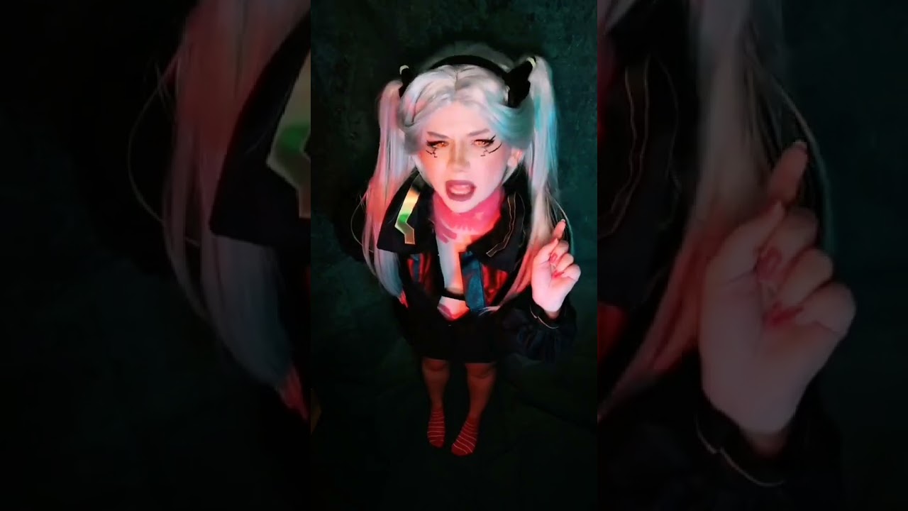 Smol gremlin | Rebecca #cosplay | Cyberpunk Edgerunners