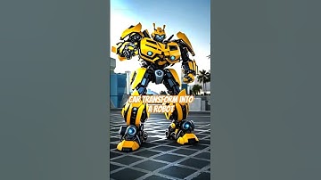 Car transform into a robot  #capcut #transformers #shorts