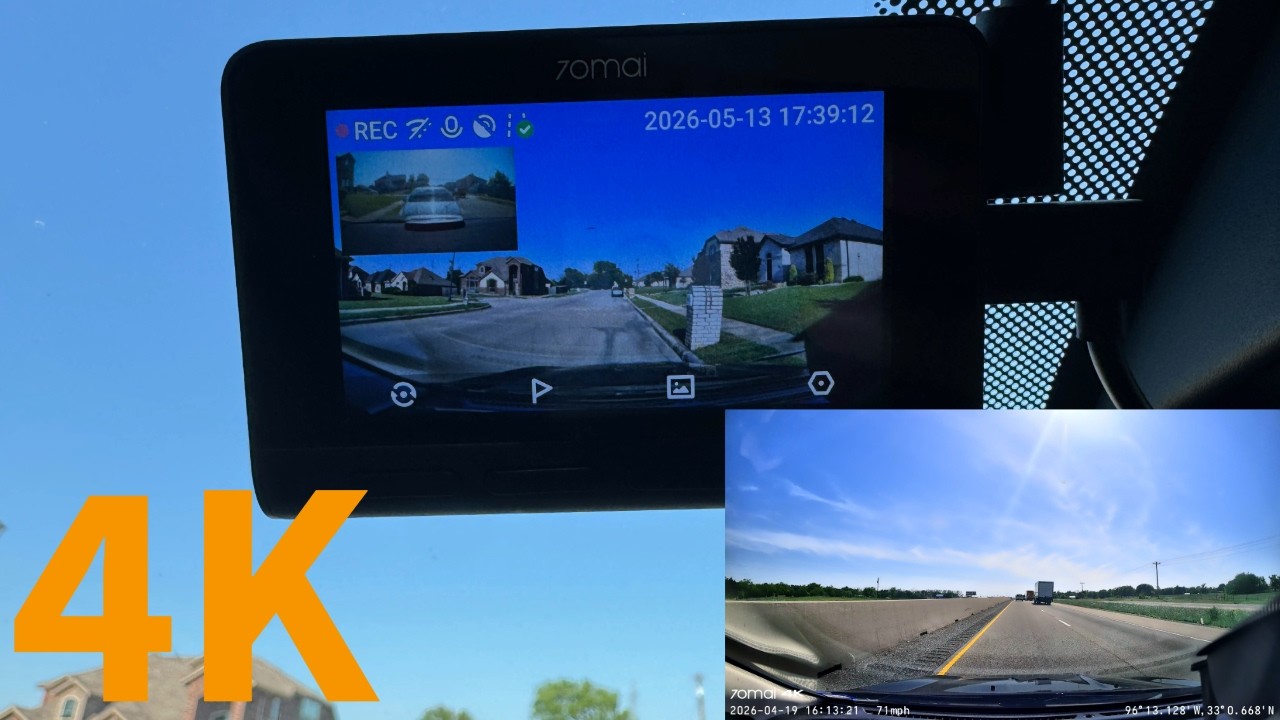 70mai A810S 4K Dash Camera Full Review. Best Dash camera under