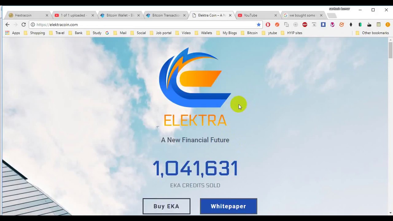 Bought Some Elektracoins October 21 2017 Bought Some Elektracoins October 21 2017