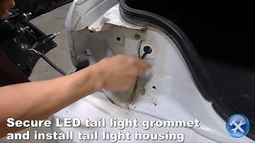 SPECDTUNING INSTALLATION VIDEO  1999 2004 FORD MUSTANG SEQUENTIAL LED TAIL LIGHTS