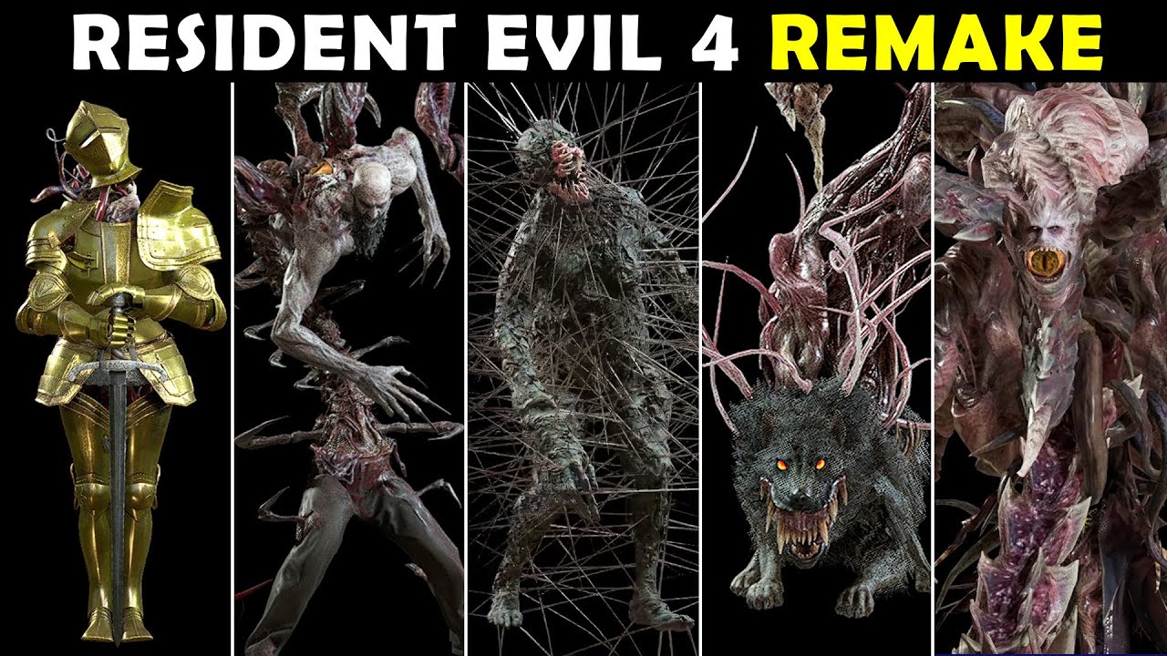 Resident evil 4 remake enemies tier list! : r/residentevil